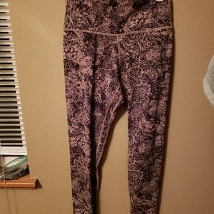 Colorfulkoala Pattern Leggings Floral